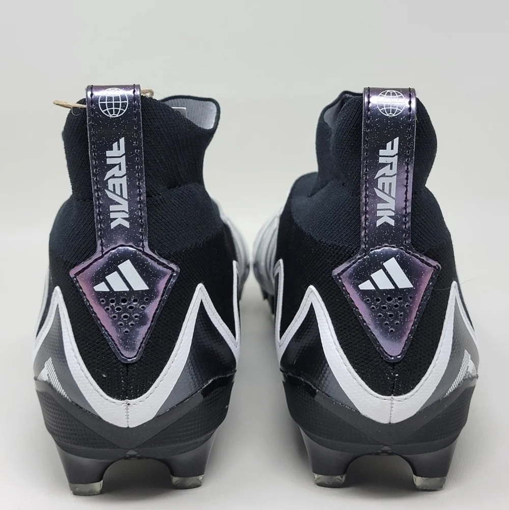 Adidas Freak Ultra 23 Inline Black White Football Cleats GW4169 Mens Sz 10.5 New